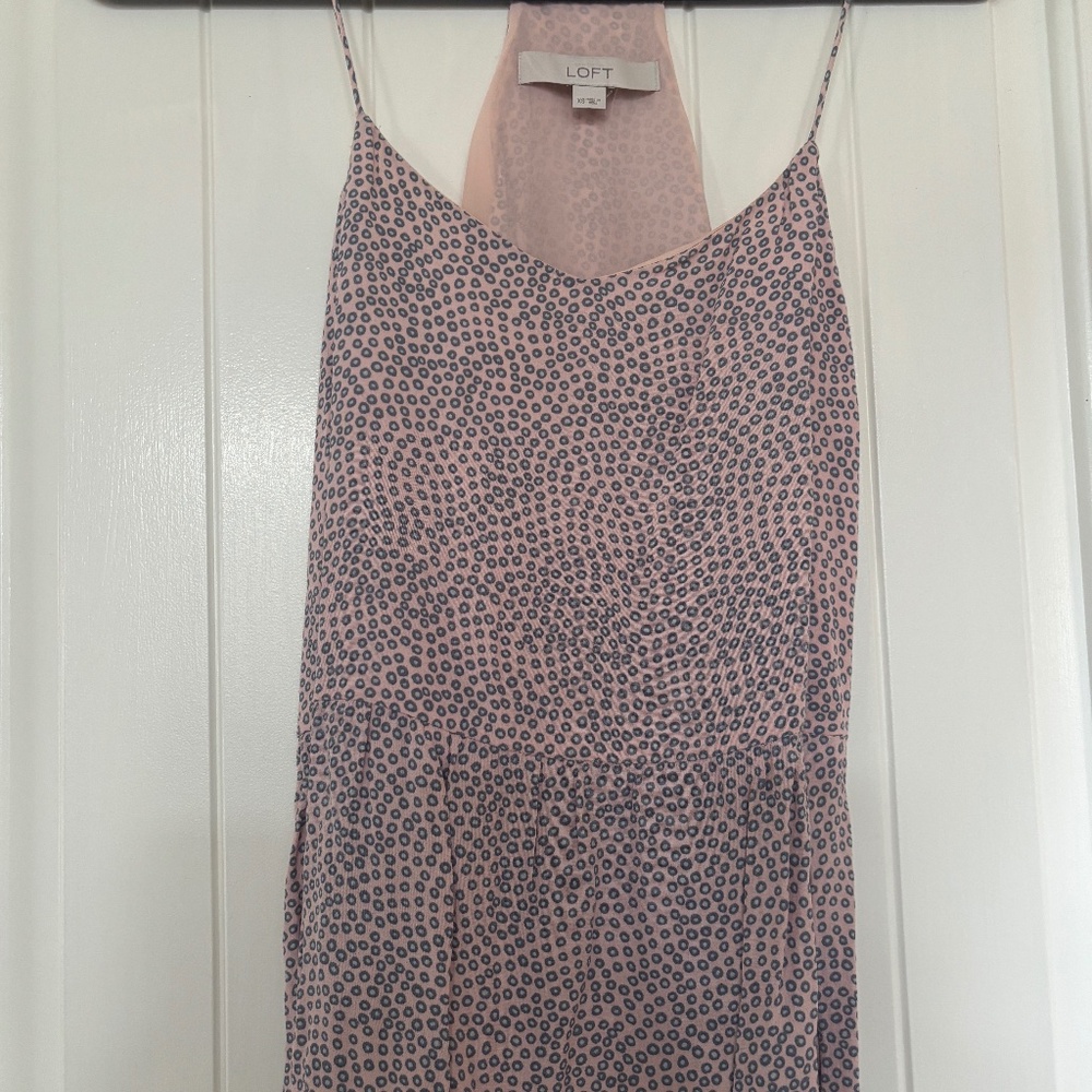 Loft peplum top xs